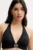 MICHAEL Michael Kors sutien de baie culoarea negru, cupa usor rigidizata, MM7M275