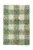 Madam Stoltz covor de baie Checked Tufted culoarea verde