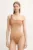 Max Mara Beachwear costum de baie dintr-o bucată culoarea bej, cupa usor rigidizata, 2516831169600