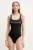 Max Mara Beachwear costum de baie dintr-o bucată culoarea negru, cupa usor rigidizata, 2516831119600