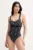 Max Mara Beachwear costum de baie întreg culoarea negru, cupa moale, 2516831179600