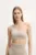 Max Mara Beachwear sutien de baie culoarea bej, cupa usor rigidizata, 2516821019600