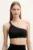 Max Mara Beachwear sutien de baie culoarea negru, cupa usor rigidizata, 2516821019600
