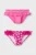 Mayoral slip de baie copii 2-pack culoarea roz, 3689