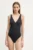 Melissa Odabash costum de baie dintr-o bucată culoarea negru, cupa moale, Veneto