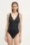 Melissa Odabash costum de baie dintr-o bucată culoarea negru, cupa moale, Veneto