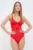 Melissa Odabash costum de baie dintr-o bucată culoarea rosu, cupa moale