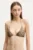 Melissa Odabash sutien de baie culoarea maro, cupa usor rigidizata, Costa