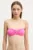 Melissa Odabash sutien de baie culoarea roz, cupa usor rigidizata, Alba