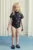 Mini Rodini costum de baie dintr-o bucată pentru copii Lingonberries culoarea negru, 2528010299
