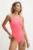Nike costum de baie dintr-o bucată culoarea rosu, cupa moale