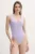 Nike costum de baie dintr-o bucată culoarea violet, cupa usor rigidizata, NESSF267
