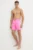 Nike pantaloni scurti de baie Big Block culoarea violet, NESSE521