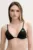 Nike sutien de baie culoarea negru, cupa usor rigidizata, NESSF239