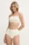 PARAMIDONNA costum de baie din două piese culoarea bej, cupa moale, CSHAM2