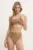 PARAMIDONNA costum de baie din două piese culoarea maro, cupa moale, SS24MCM