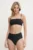 PARAMIDONNA costum de baie din două piese culoarea negru, cupa moale, SS22OSBL2