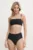 PARAMIDONNA costum de baie din două piese culoarea negru, cupa moale, SS22OSBL2