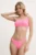 PARAMIDONNA costum de baie din două piese culoarea roz, cupa moale, SS25STBG