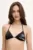 PLEIN SPORT sutien de baie culoarea negru, cupă ușor rigidizată, PS25WTP01