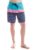 Pantaloni scurti de baie cu design colorblock Lano – Albastru/Rozsddf