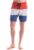 Pantaloni scurti de baie cu design colorblock Lano