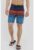 Pantaloni scurti de baie cu model in dungi Salimu