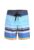 Pantaloni scurti de baie – cu snur Salimu – Albastru/Galben/Roz somon –