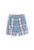 Pantaloni scurti din bumbac – in carouri – baieti – 43342 – Albastru –