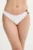 Pepe Jeans chiloti de baie TEXTURED ASY BIKINI culoarea alb, PLB10531