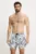 Philipp Plein pantaloni scurți de baie culoarea alb, PM25MBM02