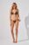 Praia Beachwear costum de baie din două piese CHOCOLATE culoarea maro, cupa moale