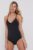 Puma costum de baie dintr-o bucată (3-pack) 935086 culoarea negru, cupă ușor rigidizată 935086