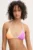 Puma sutien de baie culoarea rosu, cupa usor rigidizata, 907666
