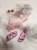 Reserved – Costum de baie Hello Kitty – roz-pastel