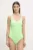 Rip Curl costum de baie ES VEDRA culoarea verde, cupă moale, 0PZWSW