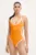 Rip Curl costum de baie dintr-o bucată culoarea portocaliu, cupă moale, 0IBWSW