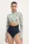 Rip Curl costum de baie dintr-o bucată culoarea turcoaz, cupă moale, 0DVWSW