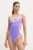 Rip Curl costum de baie dintr-o bucată culoarea violet, cupă moale, 0IBWSW