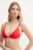Rip Curl sutien de baie culoarea rosu, cupa usor rigidizata