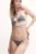 Rotate costum de baie din două piese SOFT WRAP BIKINI culoarea gri, cupa usor rigidizata, 1131682859