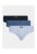 Set 3 perechi slip de baie – 14724 – Bumbac – L INTL – Multicolor