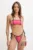 Silvian Heach costum de baie din două piese UDAMI culoarea roz, cupă ușor rigidizată, GPP25419CO