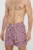 Superdry pantaloni scurti de baie culoarea rosu