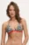 Superdry sutien de baie culoarea portocaliu, cupa usor rigidizata, W3010450A-XKN