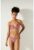 Sutien de baie halter cu aspect stralucitor