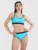 Top de baie bikini pentru femei – albastru