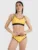 Top de baie bikini pentru femei – galben