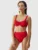 Top de baie bikini pentru femei – roșu