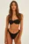 Undress Code chiloți de baie Girlish Charm Bikini Bottom Plain culoarea negru, 786